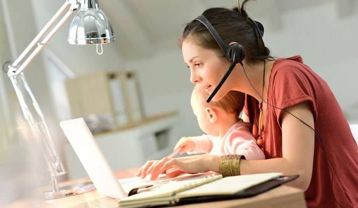 Lavorare da casa con i bambini: guida di sopravvivenza