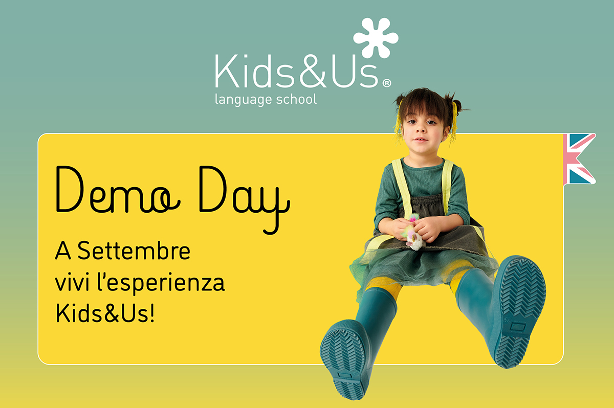 Demo Day: vivi l'esperienza Kids&Us durante tutto il mese di settembre